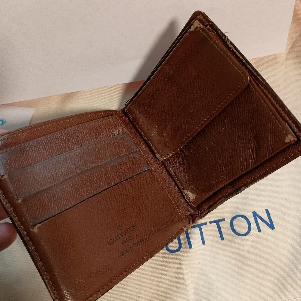Louis Vuitton Multiple Wallet Monogram Canvas Authentic